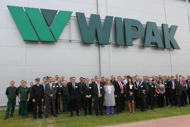 We wtorek uroczyście otwartą nową fabrykę Wipak w Skarbimierzu.