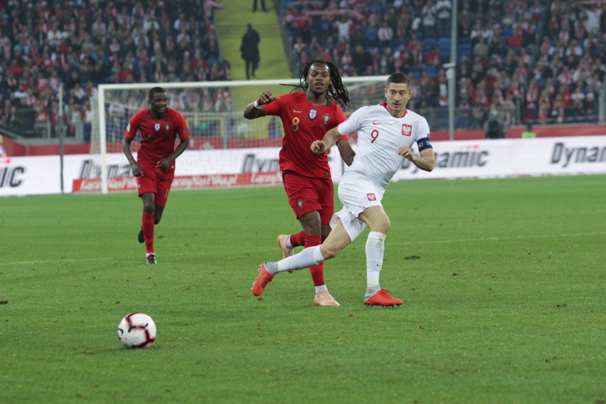 mecz Polska - Portugalia 2:3 na Stadionie Śląskim w...