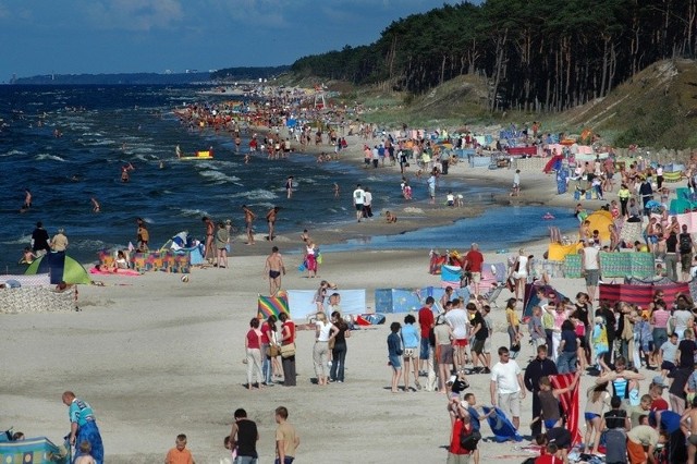 Plaża w Mrzeżynie