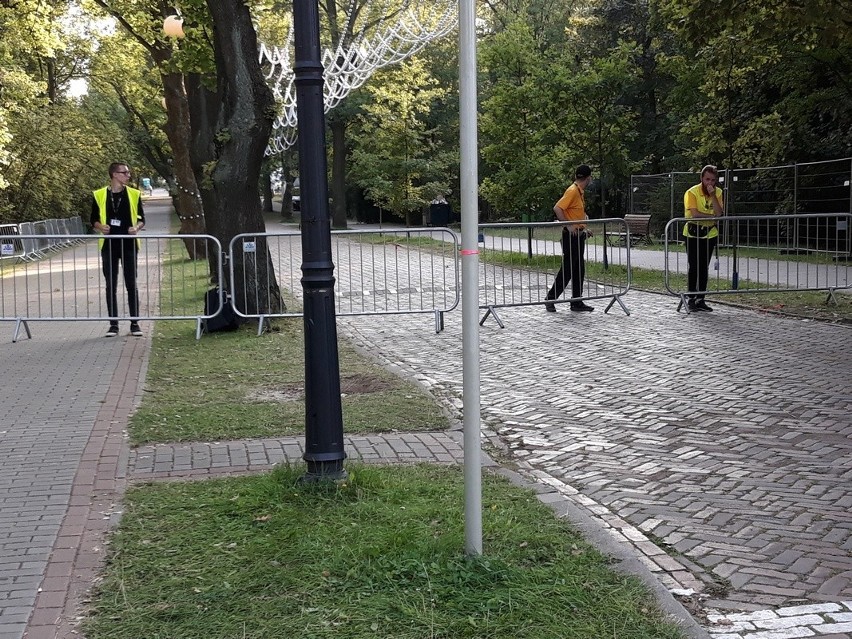 Park Śląskie - kilka godzin po zakończeniu Fest Festivalu