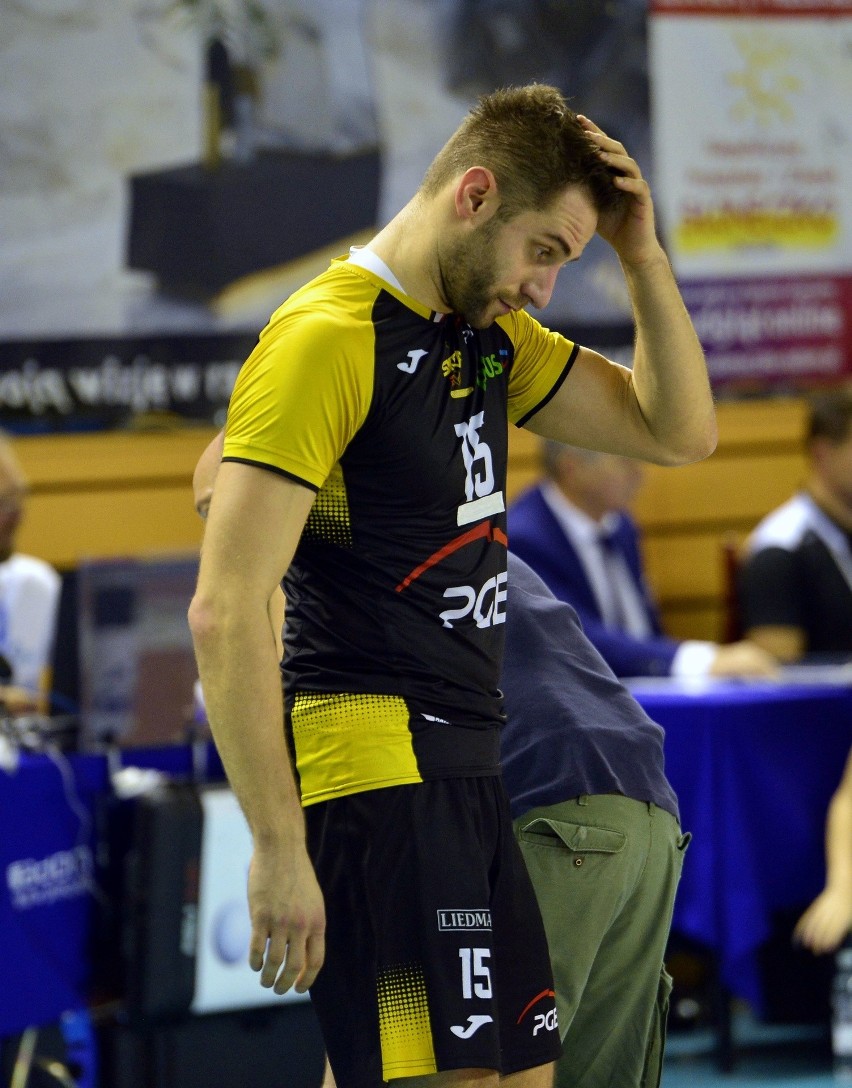 Czarni - PGE Skra Bełchatów 1:3. Narodziły się emocje, stalowe nerwy bełchatowian