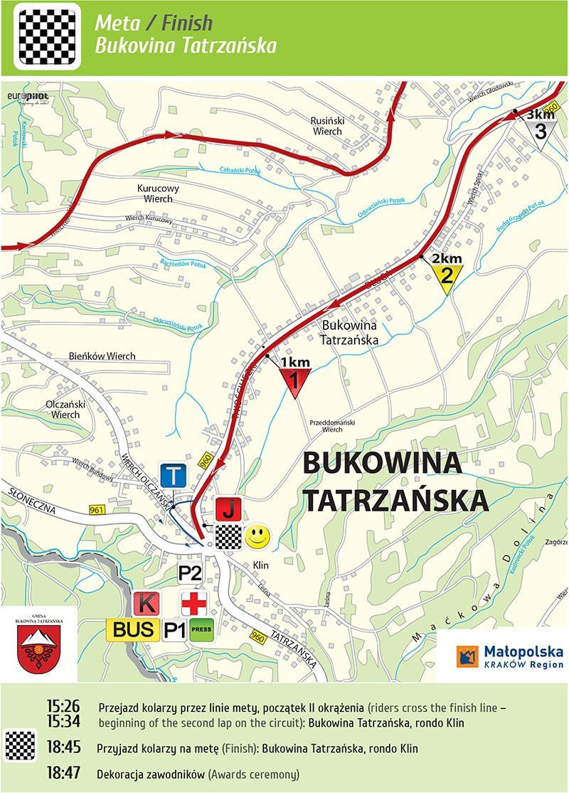 Tour de Pologne 2015 ETAP 6. BUKOWINA