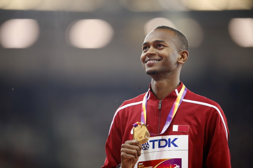 Mutaz Essa Barshim (Katar) - złoty medal w skoku wzwyż