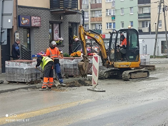 Przebudowania skrzyżowania ulic 3 Maja i Mikołaja Reja