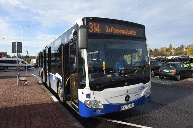 Linia 314 kursuje od 12 listopada 2019. Zarząd Transportu Publicznego przymierza się do korekty jej krakowskiej trasy. Z kolei wieliczanie proponują wydłużenie przejazdu tego autobusu do Raciborska