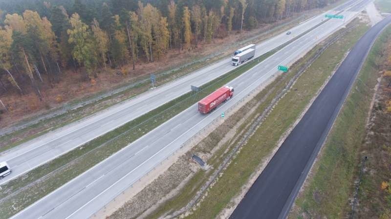 Stała organizacja ruchu zastąpiła tymczasową na odcinku od...