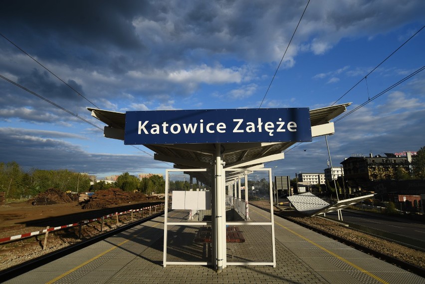 Dworzec PKP w Załężu w Katowicach