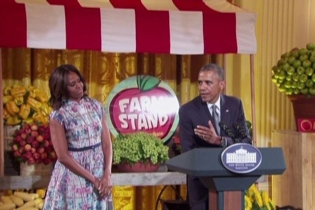 Michelle i Barack Obama (fot. CNN Newsource/x-news)