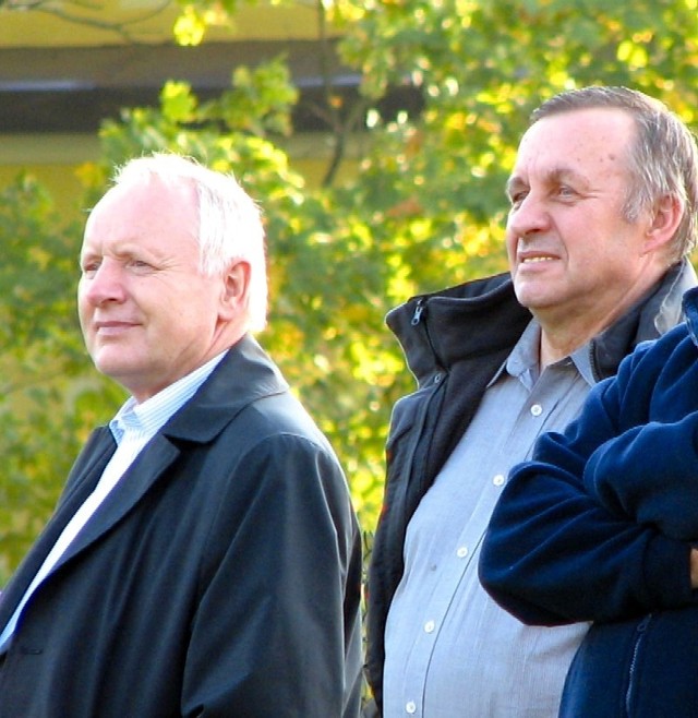 Burmistrz Hajnówki Anatol Ochryciuk (z lewej) i starosta hajnowski Włodzimierz Pietroczuk. Czy pozostaną przy władzy, pokażą najbliższe wybory.