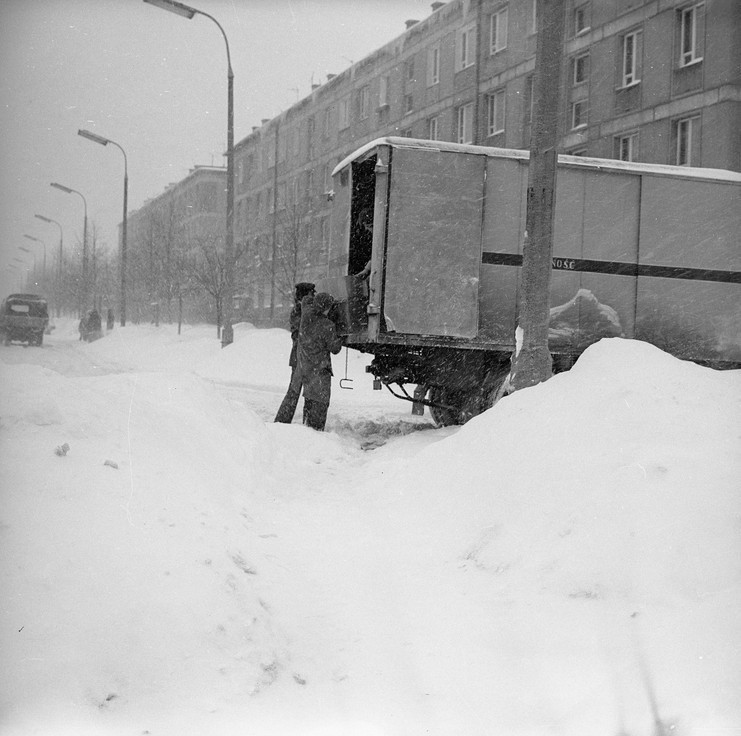 Zima stulecia 1978/1979 rozpoczęła się w sylwestrową noc ZDJĘCIA ARCHIWALNE