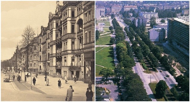 Ulica Powstańców Śląskich we Wrocławiu. Jak zmieniała się przez lata? Zobaczcie na kolejnych slajdach >>>
