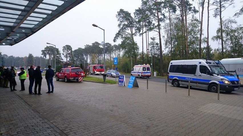 Bydgoscy policjanci wspólnie z innymi służbami ratowniczymi...