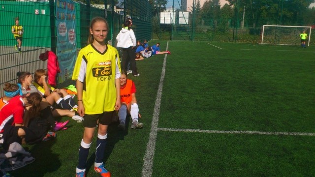 Edyta Sobczak z Bagienicy chodzi do klasy sportowej w Bydgoszczy i rozwija swoją pasję.