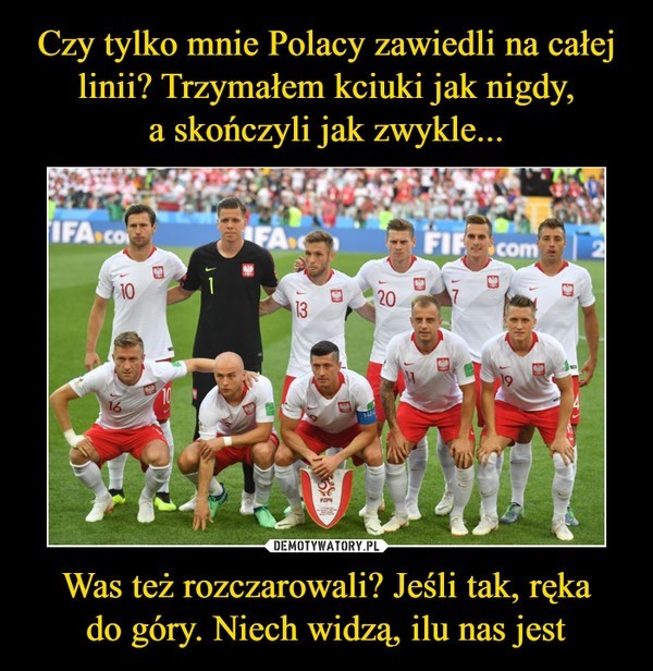 Mistrzostwa świata 2018. Polska - Kolumbia [MEMY]