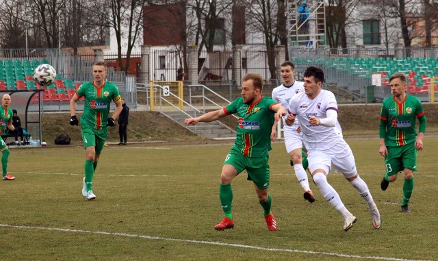 Fragment meczu Lechia - Broń