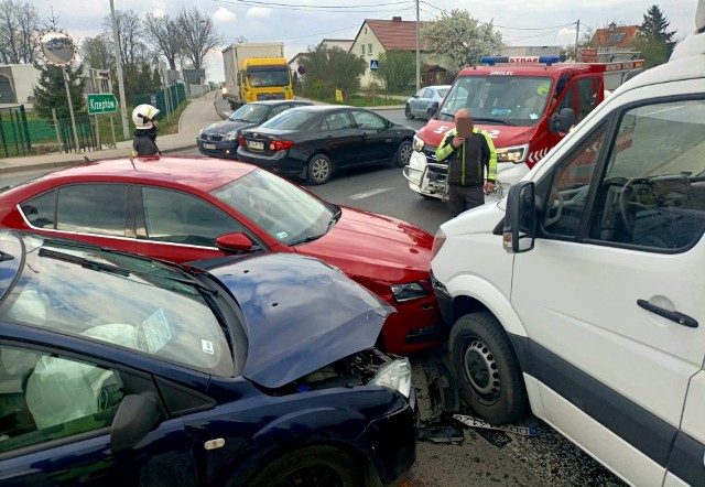 Kierowcy jadący drogą krajową nr 35 Wrocław-Świdnica, muszą liczyć się z utrudnieniami