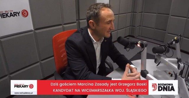 Grzegorz Boski był dzisiaj gościem Marcina Zasady w Radiu Piekary