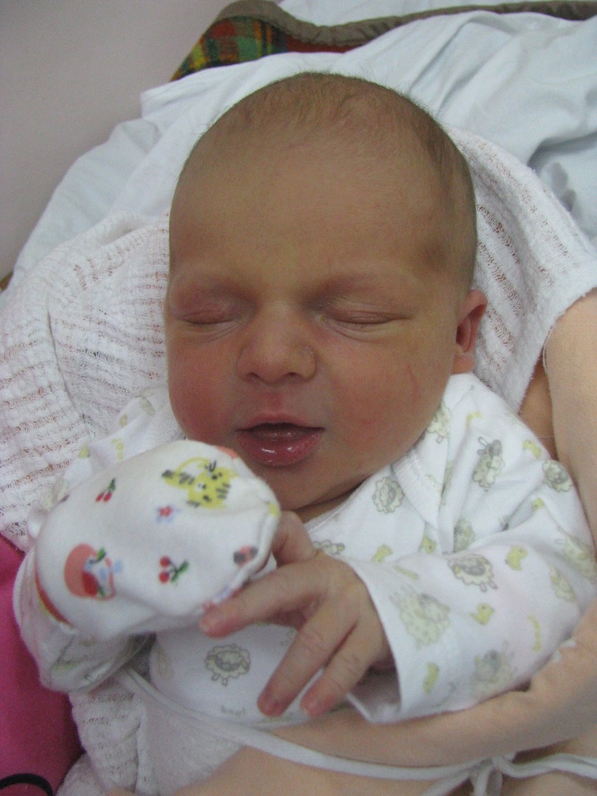 Marysia Sobotka urodziła się 3 listopada, ważyła 3370 g i...