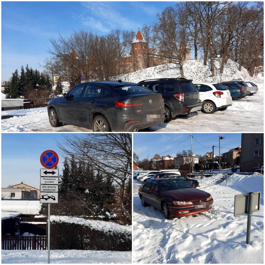 - Proszę przejść się na parking przy ulicy Wolności -...