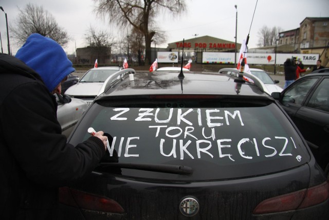 Kolejna akcja zwolenników budowy nowego toru w Lublinie