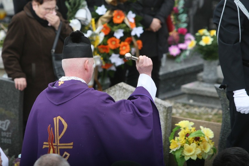 Pogrzeb Ryszarda Pluty radnego Kuźni Raciborskiej