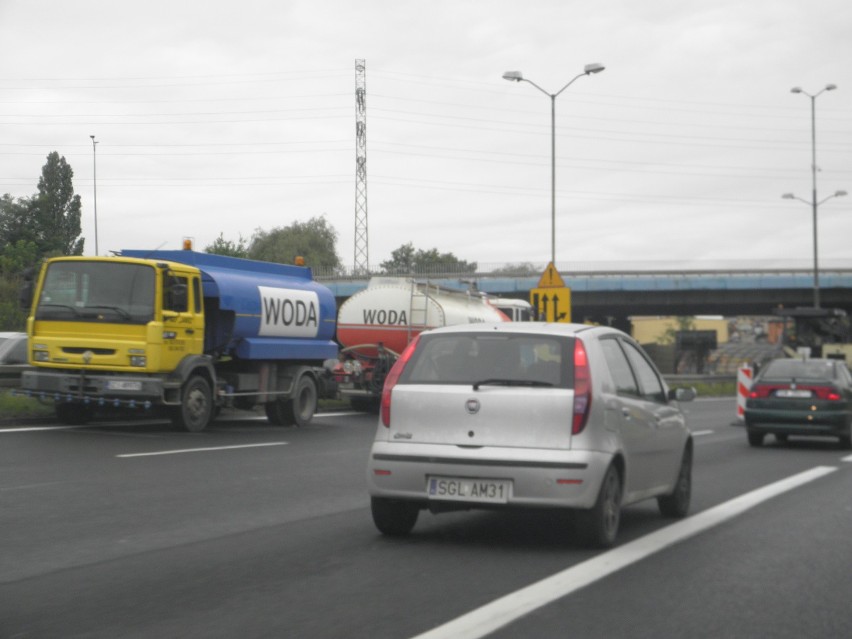 Rozpoczął się remont chorzowskiego odcinka DTŚ. Są utrudnienia w ruchu