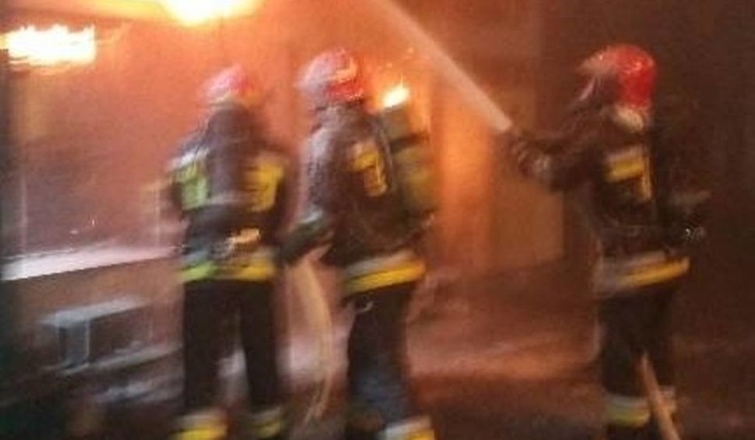 Pożar w Bliżynie. Zginęło dwóch mężczyzn