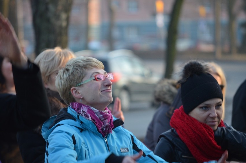 Głogów zatańczył przeciwko przemocy wobec kobiet