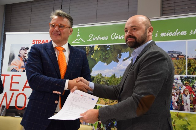 Podpisanie umowy na budowę trasy południowej - Zielona Góra - 14 grudnia 2018