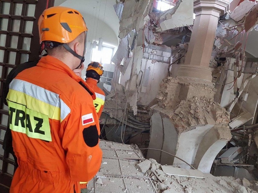 Szczecin: Katastrofa budowlana na Zamku. Znamy (wstępne) przyczyny