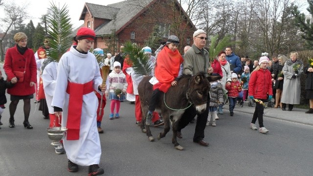 Niedziela Palmowa u franciszkanów w Tychach