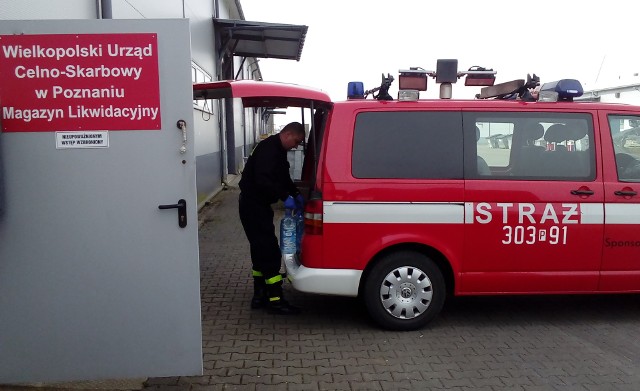 Ponad 1000 lirów spirytusu trafiło do różnych placówek, w tym do poznańskiego jednoprofilowego szpitala zakaźnego.