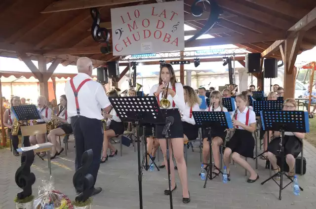 Jubileusz 110-lecia orkiestry dętej w Chudobie.
