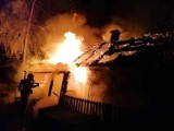 Pożar domu w Piganach w powiecie przeworskim. Z ogniem walczyło 5 zastępów strażaków PSP i OSP [ZDJĘCIA]