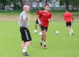 GKS Tychy rozpoczął treningi ZDJĘCIA Pierwsze zajęcia z nowym trenerem. Napastnik na testach 