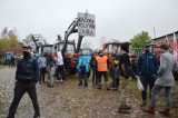 Protest rolników w Bytowie. - Nie damy pogrzebać polskiego rolnictwa! [ZDJĘCIA, WIDEO]