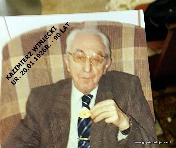 W Gdyni zaginął 90-letni Kazimierz Winiecki