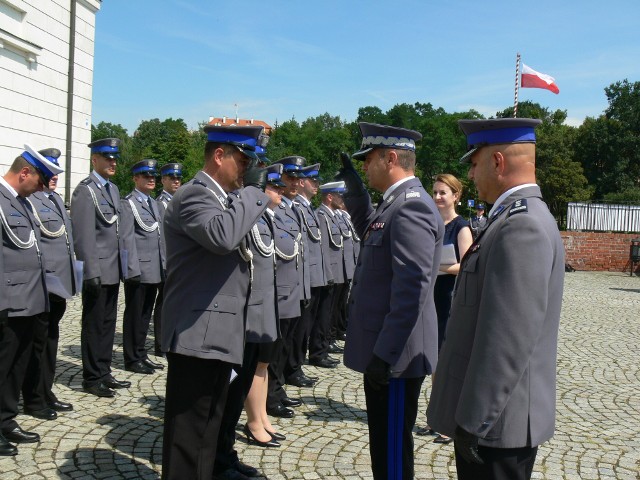 Podczas uroczystości wręczono odznaczenia, nominacje na wyższe stopnie służbowe, dyplomy oraz inne wyróżnienia funkcjonariuszom o największych zasługach dla bezpieczeństwa kraju i jego obywateli