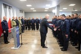 Minister Joachim Brudziński w Komendzie Wojewódzkiej Policji w Katowicach. Podziękował za wzorowe zabezpieczenie COP24 ZDJĘCIA