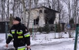 Pożar przy ul. Kalinowej w Gdańsku 7.03.2018. Spłonął dom jednorodzinny, 5 osób jest poszkodowanych [zdjęcia]