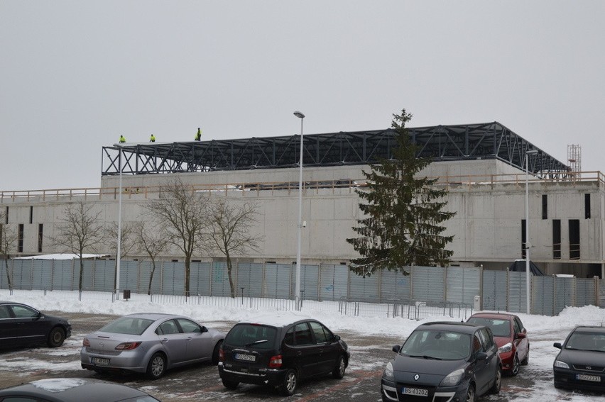 Budowa hali widowiskowo-sportowej Suwałki Arena. Minął rok...