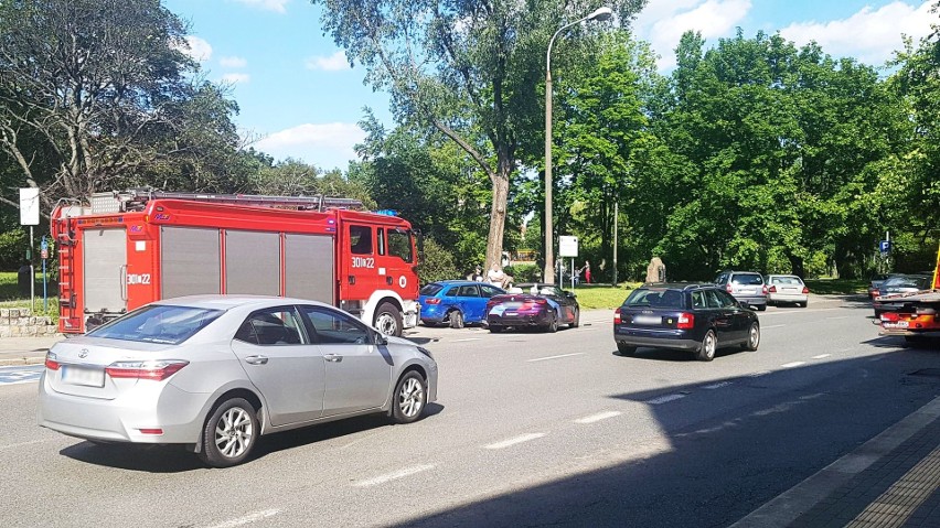 Na ulicy Markwarta w Bydgoszczy kierowca BMW wjechał w...