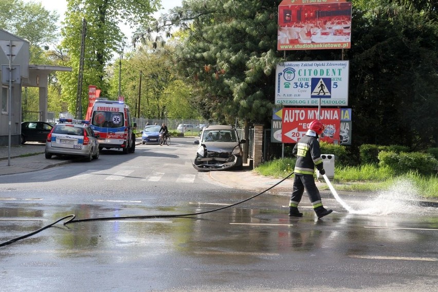 Wypadek na Kochanowskiego we Wrocławiu