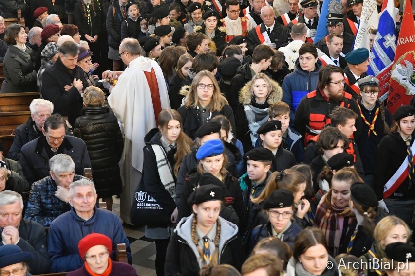 Z okazji Święta Niepodległości w w bazylice archikatedralnej...