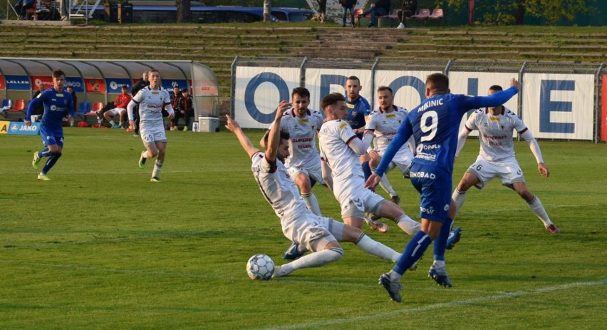 19.04.2022 r. Fortuna 1. Liga: Odra Opole - GKS Tychy....