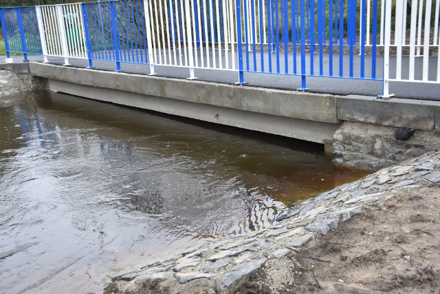 Poziom wody na Leśniówce  w Myszkowie jest bardzo wysoki