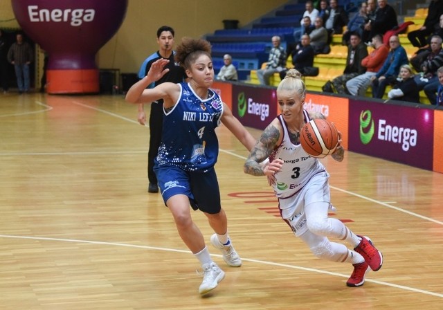 Angelika Stankiewicz(z piłką)znów zagra w Toruniu