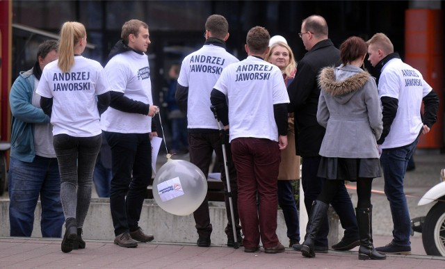 Happening Andrzeja Jaworskiego w Gdańsku