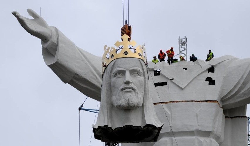 Figura Chrystusa Króla ze Świebodzina znów stała się sławna....