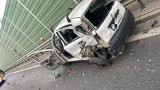 Wypadek na S8 w okolicach zjazdu na Łyski. Zderzyły się dwa auta osobowe. Utrudnienia na ekspresówce w kierunku Białegostoku